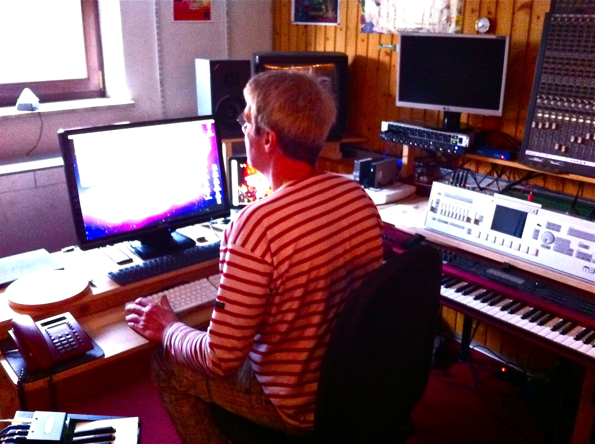 Studioarbeit im Umfeld der Klangentwicklung